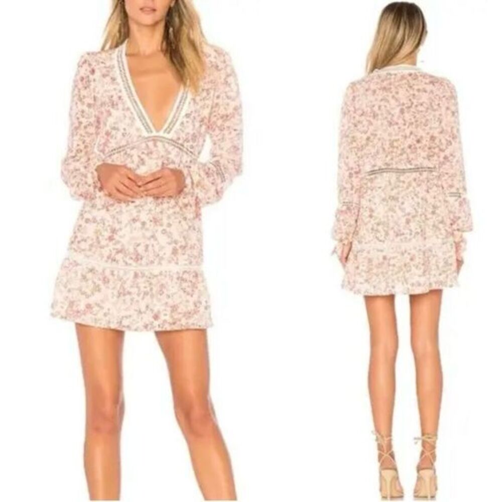For Love & Lemons Fairy Lace Boho Dress